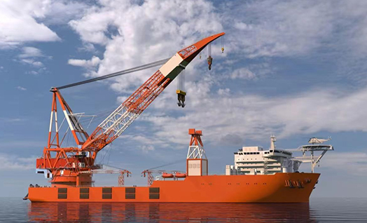 The Yantai Salvage Bureau Of The Ministry Of Transport5000T Lifting And Salvage Vessel
