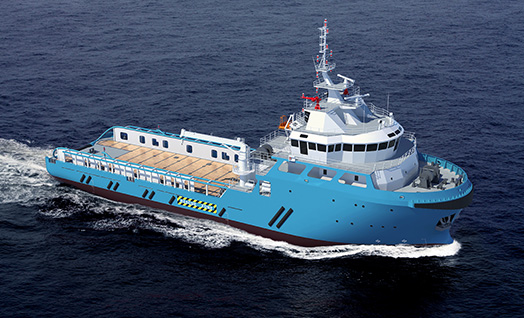 65m Anchor Handling Towing Supply Vessel Mud Transfer Systen