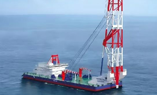 156 M Dynamic Positioning Piling Boat of China Railway Construction Bridge Bureau Group Co., Ltd