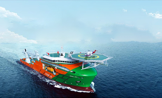 Guangzhou Salvage 97.8M Submersible Support Vessel